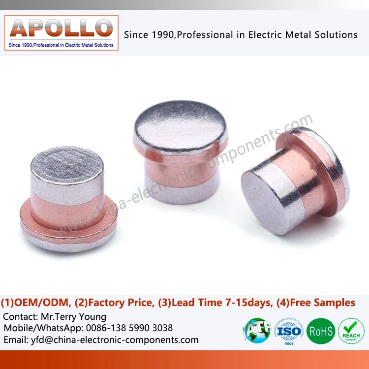 Trimetallic Relay Contact