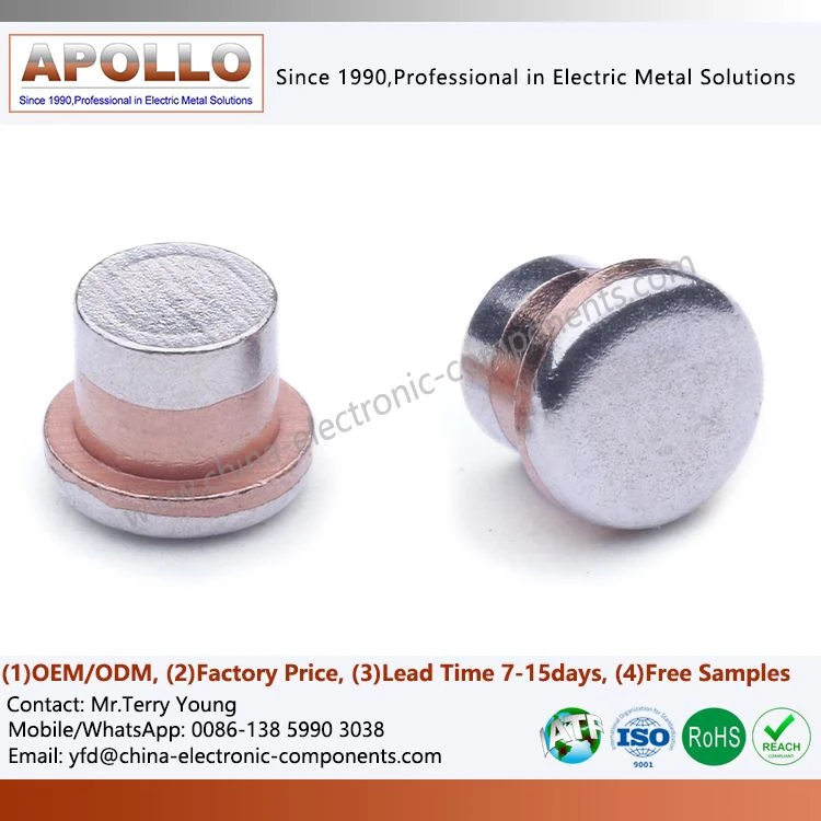 Electrical Switch Trimetal Contacts