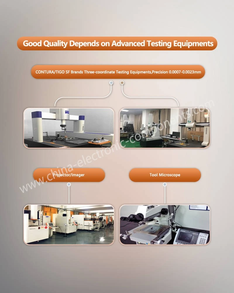 Good Quality of Electrical Contact Metal Copper Stamping Parts Depends on Advanced Testing Equipments Good Quality of Electrical Contact Metal Copper Stamping Parts Depends on Advanced Testing Equipments