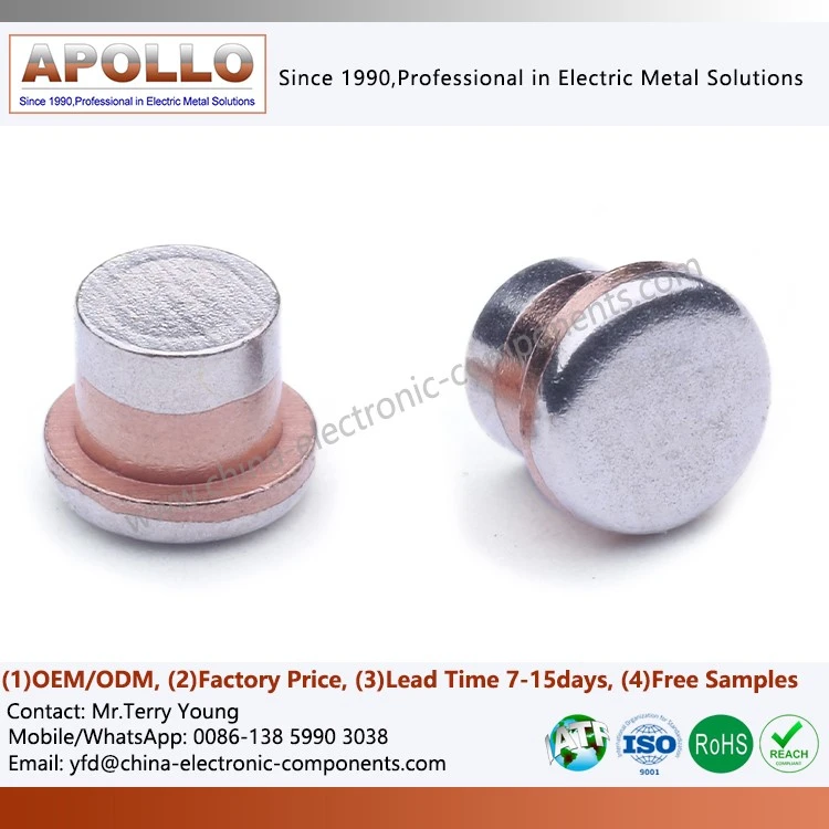 Electrical Switch Trimetal Contacts Electrical Switch Trimetal Contacts