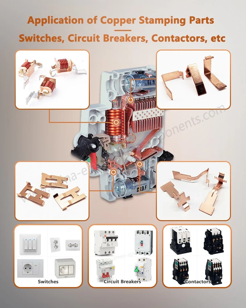 Application of Copper Stamping Processing Application of Copper Stamping Processing